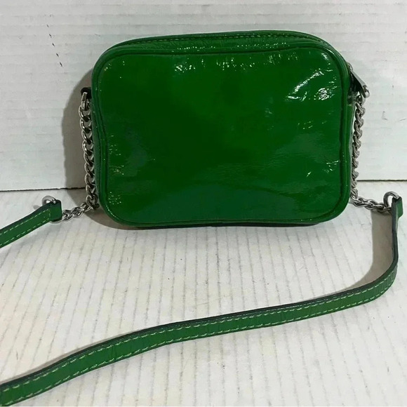 Michael kors green leather crossbody handbag - Picture 2 of 9